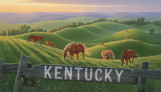 Kentucky road trip scenic overlook